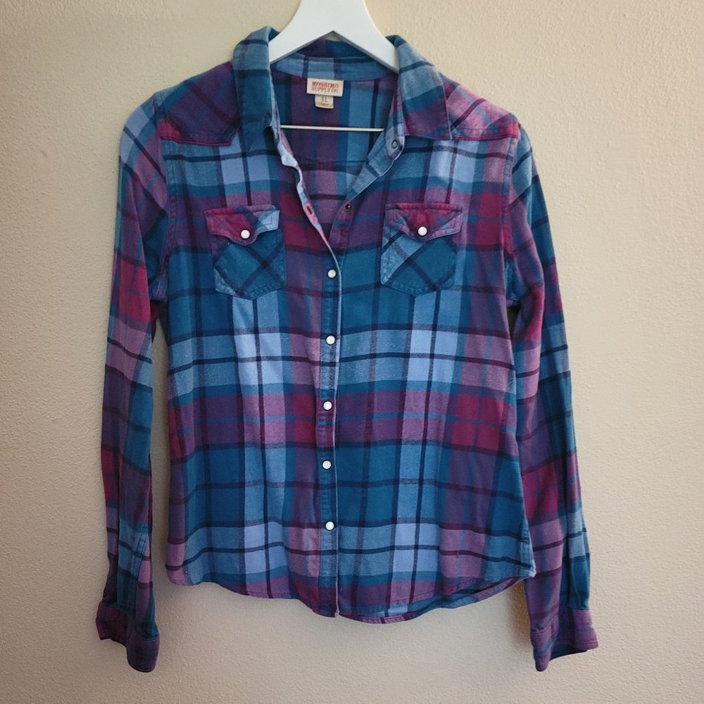 Colorful Flannel Shirt